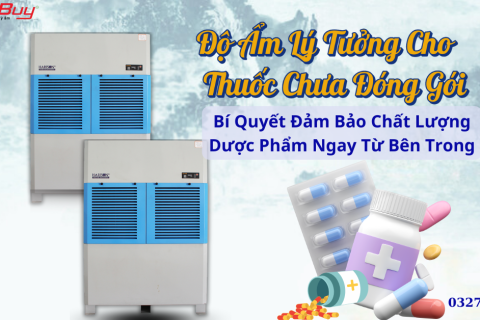 Độ Ẩm Lý Tưởng Cho Thuốc Chưa Đóng Gói – Bí Quyết Đảm Bảo Chất Lượng Dược Phẩm Ngay Từ Bên Trong