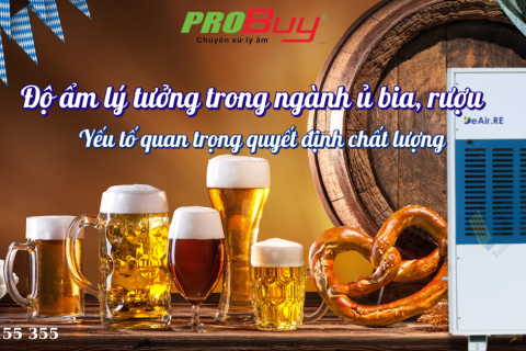 Độ ẩm lý tưởng trong ngành "Ủ BIA RƯỢU": Yếu tố quan trọng quyết định chất lượng