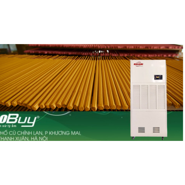  SẤY NHANG NHANH – KHÔ ĐỀU – CHỐNG MỐC VỚI MÁY HÚT ẨM CÔNG NGHIỆP KASAMI